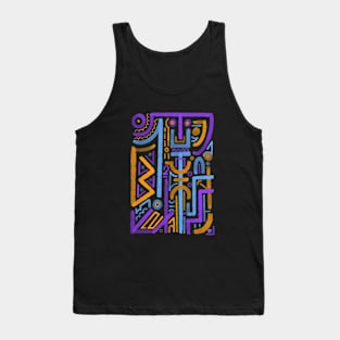 Abstract Graffiti Art Tank Top